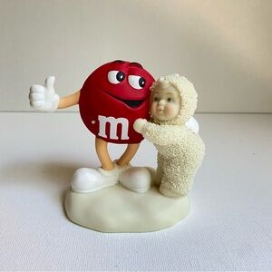 Snowbabies M&Ms Red Is My Favorite Color collectible figurine by Department 56